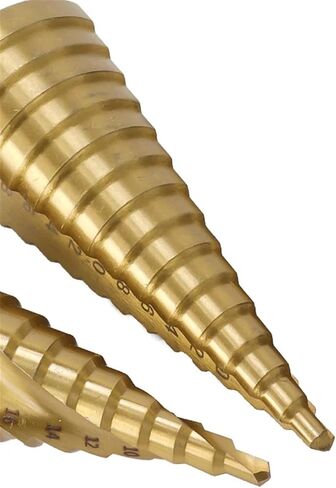 HSS Straight Groove Step Drill Bit Wood Metal Hole Core Core 3-12 3-13 4-12 4-20 4-22 4-32 6-35mm 1pcs (6-35 stile) in Saudi Arabia