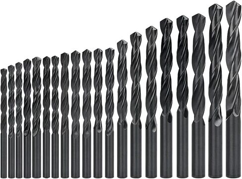 10pcs 1.6-14mm HSS بت بت بت بتات البت لقطعة حفر الحفر المعدنية الخشبية (1pc 8.7 ملم) in Saudi Arabia
