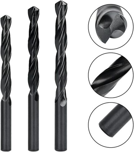10pcs 1.6-14mm HSS بت بت بت بتات البت لقطعة حفر الحفر المعدنية الخشبية (1pc 8.7 ملم) in Saudi Arabia