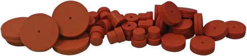 MACHEREY-NAGEL 702660 GC Injection Port Centerguide Marathon Septa, N9, Od 9mm, Thickness 3 mm (Pack of 25) in Saudi Arabia