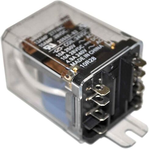 Miller 052964 Relay, Encl 24Vdc Dpdt 10A/120Vac 8Pin Flange Mtg in Saudi Arabia