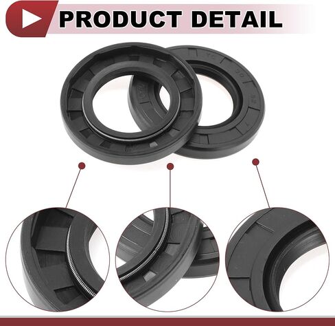 5 PCS عمود دوار ختم ارتفاع ضغط الزيت الختم 30 × 52x7mm النتريل الأسود 70 المطاط in Kuwait