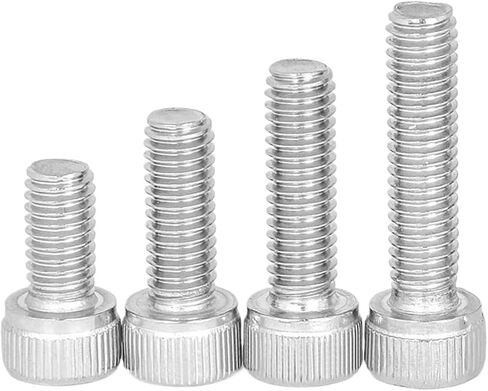 5-50pcs M1.6 M2 M2.5 M3 M4 M5 M6 M8 *L DIN912 Stainsal Steel Hex Allen Cap Cap Cap Screw أو Black Grade 12.9 Scles (Steel ، 30mm_m6 (10pcs)) in Saudi Arabia