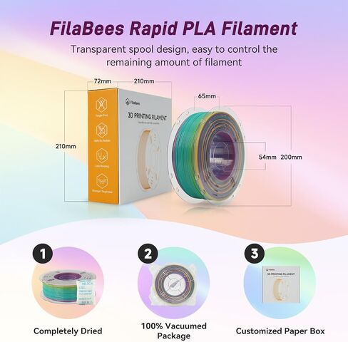 ASA Filament 1.75mm Sparkle White,ASA 3D Printer Filament,Heat&Weather Resistant&High UV Resistance Perfect Printing for Outdoor Functional Parts,Dimensional Accuracy±0.02mm,1kg(2.2lbs) in Kuwait