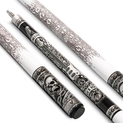 EVO Rebel Carbon Carbon Pool Stick ، ​​عصي تجمع انحراف منخفضة مع مفصل 3/8 * 8 دبوس ، طرف 12.5 مم ، نصيحة قياسية زمنية ، غلاف جلدي من الألياف الدقيقة in Saudi Arabia