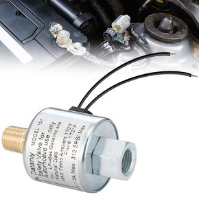 12 فولت ملف لولبي الصمام LPG البروبان 1/4 "NPT 12V 180 درجة القفل قبالة سائل البخار غاز الفولاذ المقاوم للصدأ محول للديزل غاز هواء الماء in Kuwait