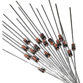 50-100PCS BZX55C2V0/3V3/4V3/5V1/5V6/6V8/7V5/8V2/9V1/13V/18V/20V/24V/27V/30V/43V/47V 1/2W Regulator Diode Glass Tube DO-35 0.5W(BZX55C4V3 100PCS) in Saudi Arabia
