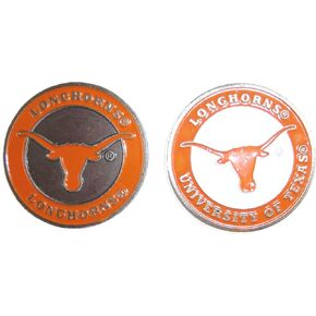 Texas Longhorns Double Sided Golf Ball Marker in Saudi Arabia