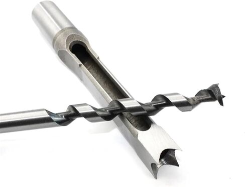 6pcs hss twist drill bits مربع أوجير مربع ثقب أدوات الحفر الخشبية مجموعة مجموعة الموسعة المنشار BH01 in Saudi Arabia