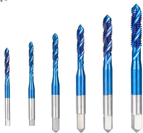 HSS Thread Thouse Tap Bit M2-M18 Spiral Flute Screw Machine TAP Metal Screw Hole Tap Machine Tools 1pcs (M4x0.7) in Saudi Arabia