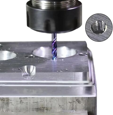 HSS Thread Thouse Tap Bit M2-M18 Spiral Flute Screw Machine TAP Metal Screw Hole Tap Machine Tools 1pcs (M4x0.7) in Saudi Arabia