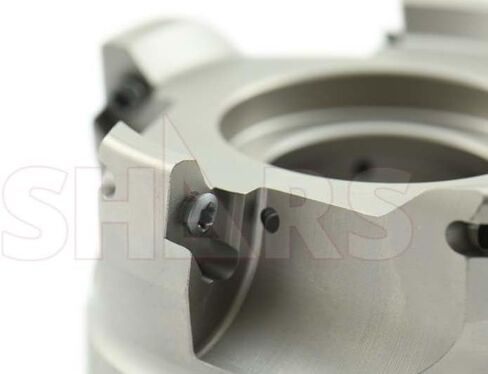 Shars 4" 90 Degree Square Shoulder Indexable Face Mill for VPGT Insert 404-8312 S[ in Saudi Arabia