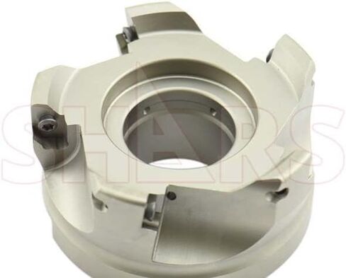 Shars 4" 90 Degree Square Shoulder Indexable Face Mill for VPGT Insert 404-8312 S[ in Saudi Arabia