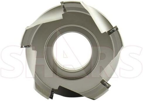 Shars 4" 90 Degree Square Shoulder Indexable Face Mill for VPGT Insert 404-8312 S[ in Saudi Arabia