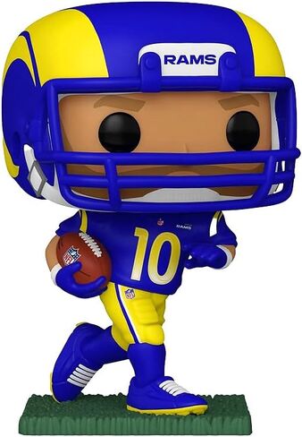 Football: Rams - Cooper Kupp Vinyl Figure Collectibles Bundle with Compatible Funko Pop Box Protector in Saudi Arabia