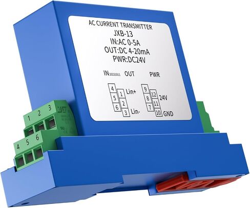 1pcs Voltage Transducer 4-20mA 0-10V 0-5V RS485 AC DC Voltage Transmitter 0-100V 0-200V 0-500V 0-1000V Voltage Sensor Converter DC24V(Input AC 0-300V,Output 0-5V) in Saudi Arabia