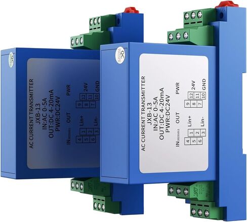 1PCS DIN الجهد جهاز إرسال 0-100V 0-200V 0-500V 0-1000V AC DC محول الجهد 4-20MA 0-10V 0-5V RS485 محول استشعار الجهد DC24V (المدخلات DC 0-1000V ، الإخراج 1-5V) in Saudi Arabia
