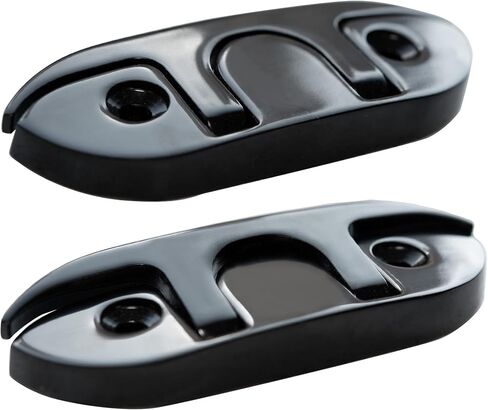 قارب قابل للطي المرابط الأسود 4-1/2 بوصة مرابط القارب 316 مرابط الحبل الفولاذ المقاوم للصدأ من الفولاذ المقاوم للصدأ مرابط قوارب مين in Kuwait