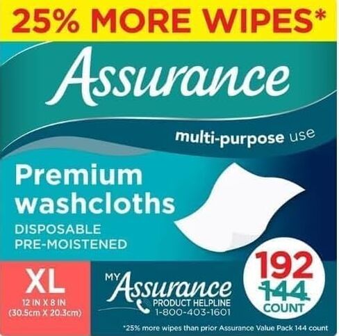 ضمان قسط التخلص من المناشف ، XL 96 Count ، White ، ASS-96-01 in Saudi Arabia
