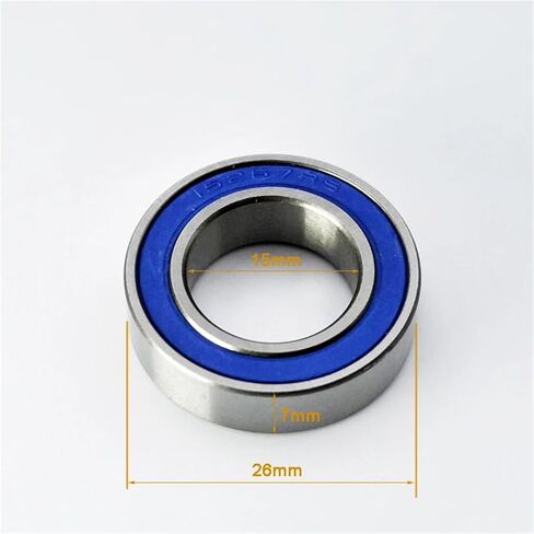 2/10pcs السيراميك الهجين 15267 2RS محمل 15x26x7mm MR15267 RS NITRIDE 15MM محامل كرة القطر الداخلية (10pcs) in Saudi Arabia