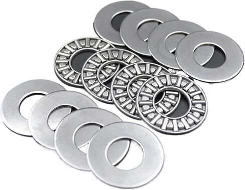 100Pcs AXK1226 +2AS Plane Thrust Needle Bearings 1226 12x26x4mm Wholesale 100pcs Axial Thrust Roller Bearing with Washers in Saudi Arabia
