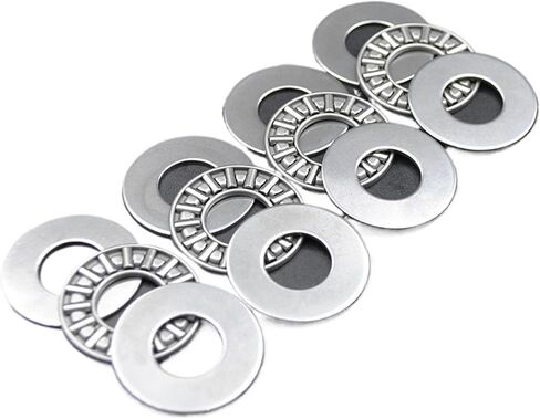100Pcs AXK1226 +2AS Plane Thrust Needle Bearings 1226 12x26x4mm Wholesale 100pcs Axial Thrust Roller Bearing with Washers in Saudi Arabia