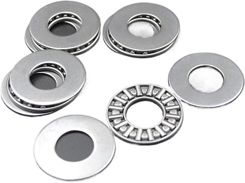 100Pcs AXK1226 +2AS Plane Thrust Needle Bearings 1226 12x26x4mm Wholesale 100pcs Axial Thrust Roller Bearing with Washers in Saudi Arabia