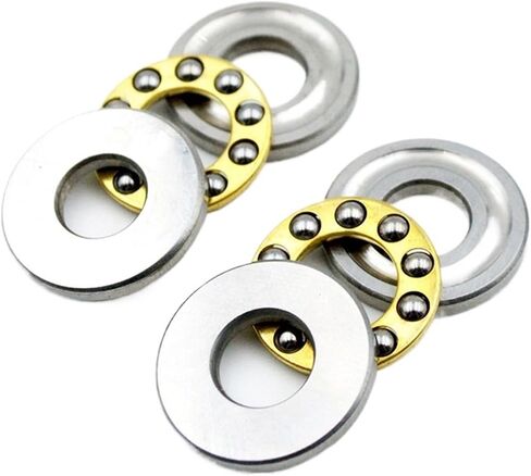 2PCS Mini Thrust Ball تحمل F3-8M F5-10M F6-12M F8-22M F8 14M 16M F10-18M F12-21M Miniature Ball Ballings (F8-14M 8x14x4) in Saudi Arabia