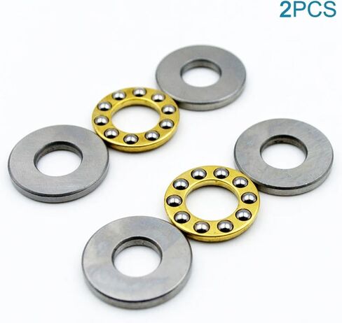2PCS Mini Thrust Ball تحمل F3-8M F5-10M F6-12M F8-22M F8 14M 16M F10-18M F12-21M Miniature Ball Ballings (F8-14M 8x14x4) in Saudi Arabia