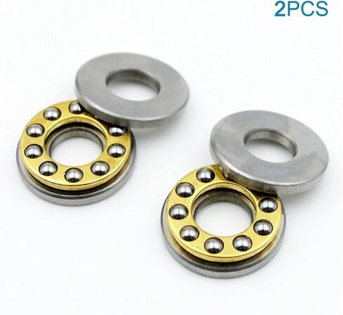 2PCS Mini Thrust Ball تحمل F3-8M F5-10M F6-12M F8-22M F8 14M 16M F10-18M F12-21M Miniature Ball Ballings (F8-14M 8x14x4) in Saudi Arabia