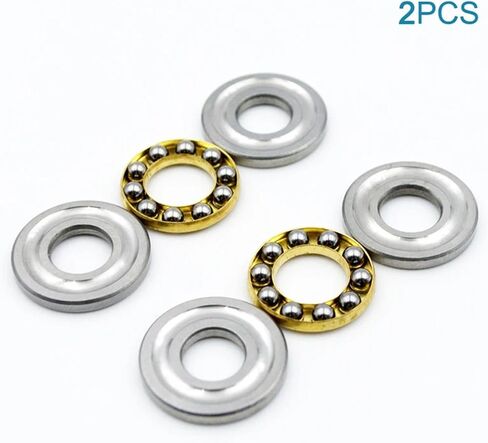 2PCS Mini Thrust Ball تحمل F3-8M F5-10M F6-12M F8-22M F8 14M 16M F10-18M F12-21M Miniature Ball Ballings (F8-14M 8x14x4) in Saudi Arabia