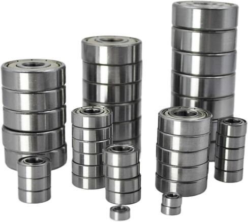 10Pcs Small Bearings Inner Diameter 2mm 3mm 4mm 5mm 6mm 7mm 8mm 9mm 10mm 3x7x3 5x10x4 5x11x4 8x22x7 10x15x4mm Miniature Bearing(4x7x2.5mm) in Saudi Arabia