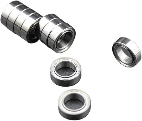 10pcs MR85 ZZ 5 * 8 * 2.5mm سرعة عالية 0850 محمل MR85 2Z قطرها الداخلي 5 مم محامل الكرة in Saudi Arabia