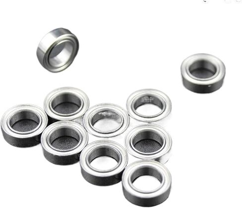 10pcs MR85 ZZ 5 * 8 * 2.5mm سرعة عالية 0850 محمل MR85 2Z قطرها الداخلي 5 مم محامل الكرة in Saudi Arabia