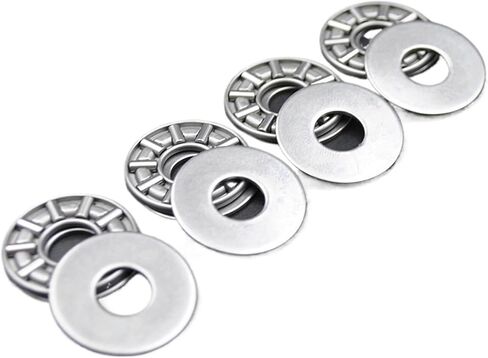 100pcs AXK0821 +2AS محامل الإبرة طائرة 0821 8x21x4mm بالجملة 100pcs أسطوانة الدفع المحورية مع الغسالات in Saudi Arabia
