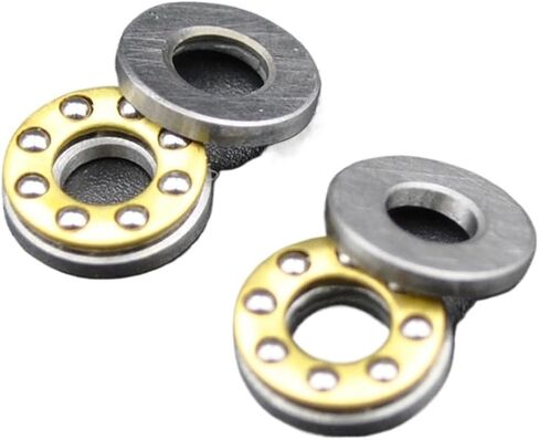 F4-9M F4 9m 4 Thrust Bearing 4x9x4mm Miniature Bearing Inner Diameter 4mm Mini Small Axial Ball Bearings 1Pcs(10Pcs) in Saudi Arabia
