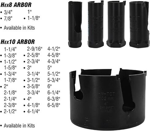 1-1/8-in Tungsten Carbide Tipped (TCT) Non-Arbored Hole Saw in Saudi Arabia