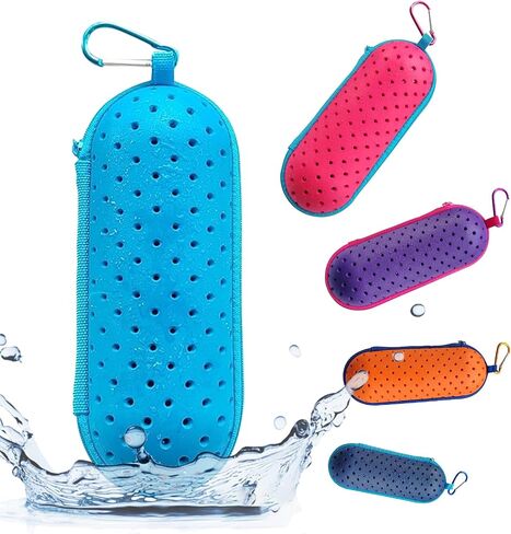 علبة Swim Goggle ، علبة EVA الواقية مع فتحات الصرف الصحي ، حالة تخزين مضغوطة ومضغوط للسباحة in Kuwait