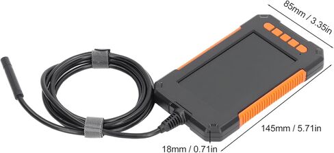 Fydun IP67 المنظار الصناعي ، 1080 بكسل ، منظار التفتيش الرقمي Borescope ، كاميرا المجاري المجاهرة 4.3 بوصة شاشة 8 مم 10 متر للاستنزاف (10 م) in Saudi Arabia