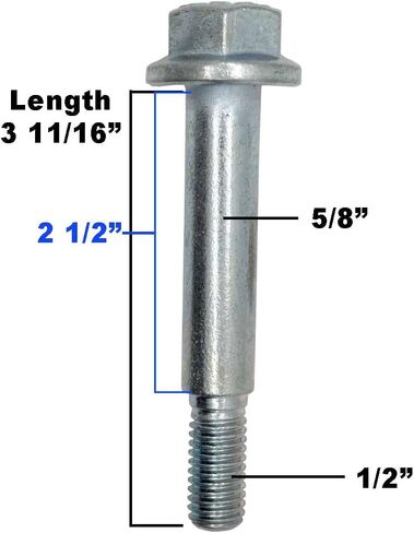 Parts 4 Outdoor Hardware Kit 6Pk for Bad Boy 018-0010-00 Deck Wheel Bolt CZT Outlaw ZT MZ Magnum Maverick in Saudi Arabia