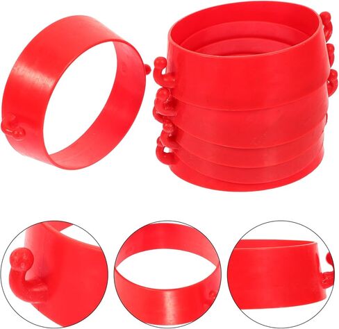 6pcs Traffic Cone Cone Connes Safety Cone Chain Connecor in Saudi Arabia