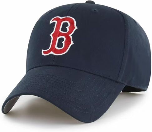 Officially Licensed Boston Baseball Navy MVP Hat Classic Primary Team Logo Adjustable Red/White Structured Sox Cap in Saudi Arabia
