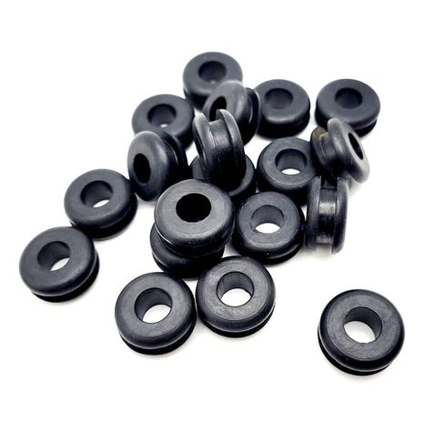 5/8" Panel Hole Rubber Grommets for Wiring and Cable 3/8" ID Center Hole for 3/16" Thick Wall Material Electrical Bushing (Pack Size: 8 Pack) in Kuwait