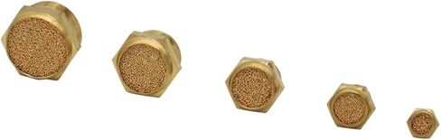 Pneumatic Brass Exhaust Muffler BSL BSLM BESL DSP 1/8 1/4 3/8 1/2 3/4 1'' Silencers Fitting Noise Filter Connector(BSLM,M5) in Saudi Arabia