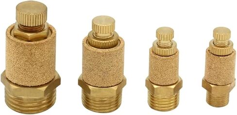 Pneumatic Brass Exhaust Muffler BSL BSLM BESL DSP 1/8 1/4 3/8 1/2 3/4 1'' Silencers Fitting Noise Filter Connector(BSLM,M5) in Saudi Arabia