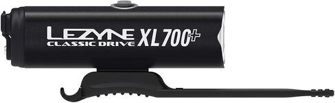Lezyne Classic Drive 700XL Bicycle USB القابلة لإعادة الشحن IPX7 أبيض LED الضوء الأمامي مع أوضاع صلبة وفلاش متعددة | متكامل حزام متعدد الاستخدامات متوافق مع المقاود ، 700 شراء in Kuwait