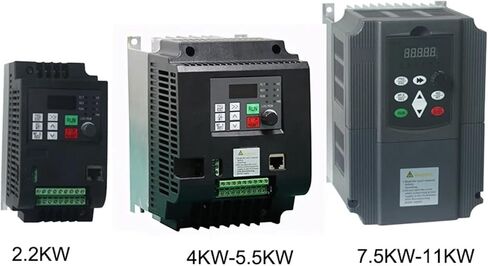 2.2/4/5.5/7.5/11kw محول التردد 220 إلى 380 VFD إدخال المرحلة الواحدة وإخراج الطور الثلاثة (4KW5HP220VTO380V) in Saudi Arabia