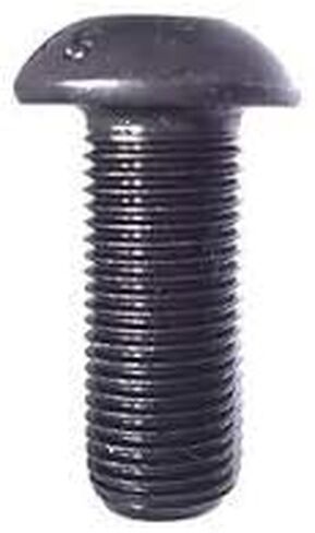 12-28 x 5/8" Button Head Socket Cap Screw, Allen Socket Drive, Black Oxide, Alloy Steel, Full Thread - Quantity 10 - by Fastener Depot, LLC in Saudi Arabia