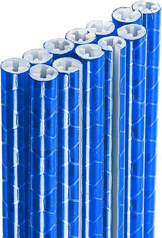 Harfington 36pcs الدراجة العاكسة للدراجة البالغة 0.2 "دراجة بلاستيكية العاكسات يتحدث أغطية القطع لفائف 360 ° الرؤية لزخرفة الدراجات الجبلية على الطريق ، الأزرق in Saudi Arabia