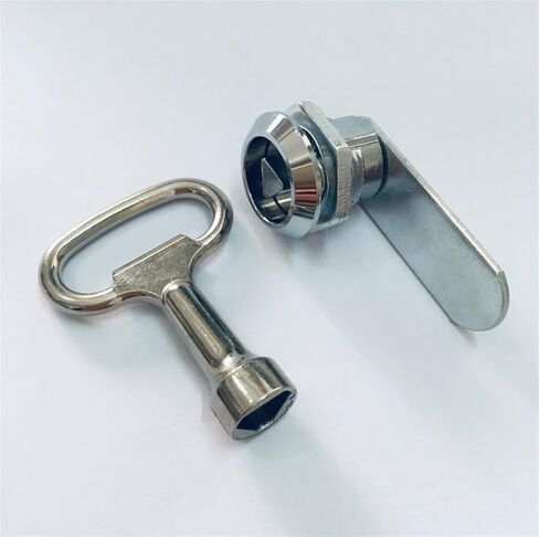 MS-705 Small Triangle Lock Equipment Telescopic Door Locks Telescopic Switch Industrial Cabinet Lock 1Pcs(Key) in Saudi Arabia